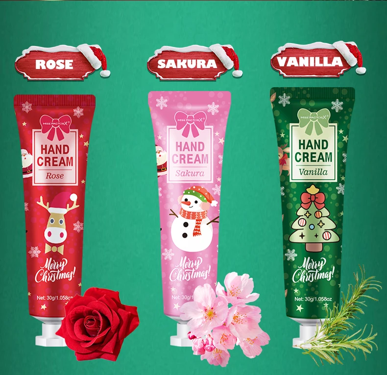 🌸 Miss Factor X™ Hand Cream Christmas Collection